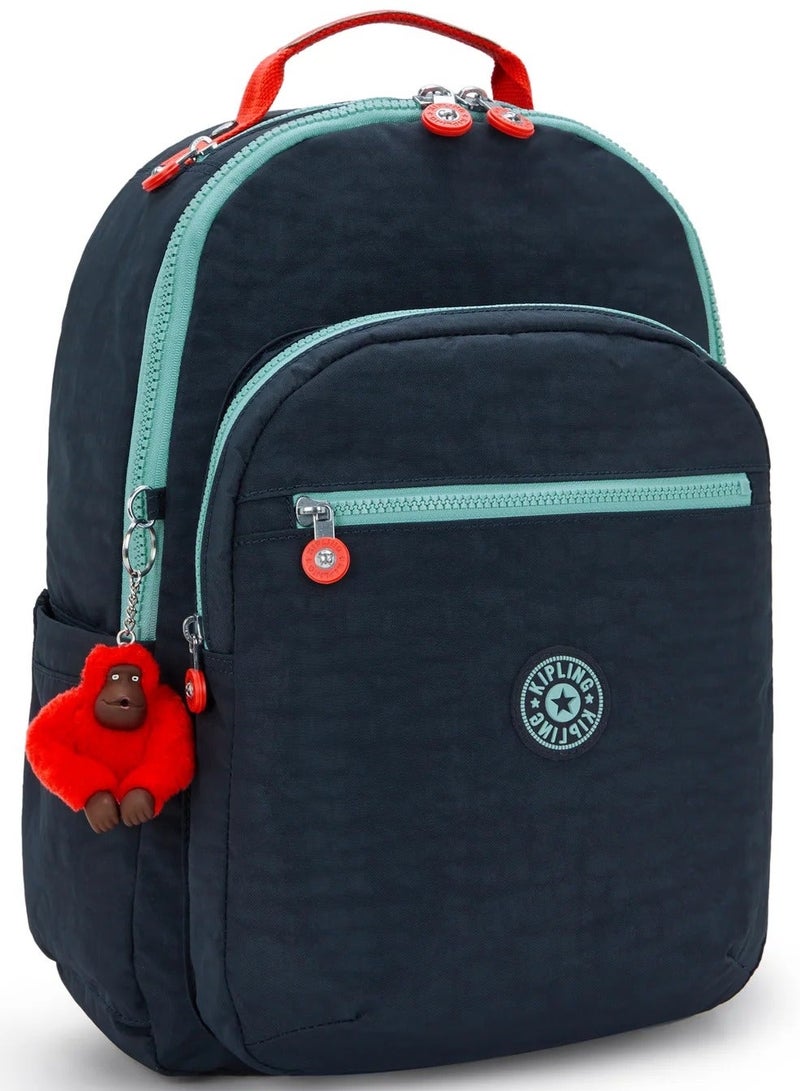 كيبلينغ حقيبة ظهر سيول كبيرة - كوزمو أزرق - Image 4